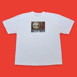 Vintage 90’s Timberland Double Sided Short Sleeve Tee